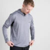 Hooded Quick Dry UVF 50+ Tech T-Shirt Long Sleeved