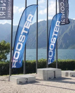 Rooster Feather Flag